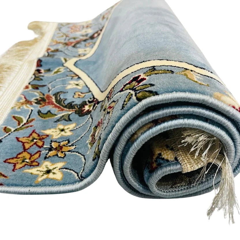 Imam e Kaba Prayer mat 8mm Medina Made (BLUE)