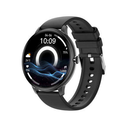atongm Mate 12 Smart Watch IP68 Waterproof 1.39 Inch with Voice Search, Heart Rate, Blood Oxygen Level, Sports Mode Support